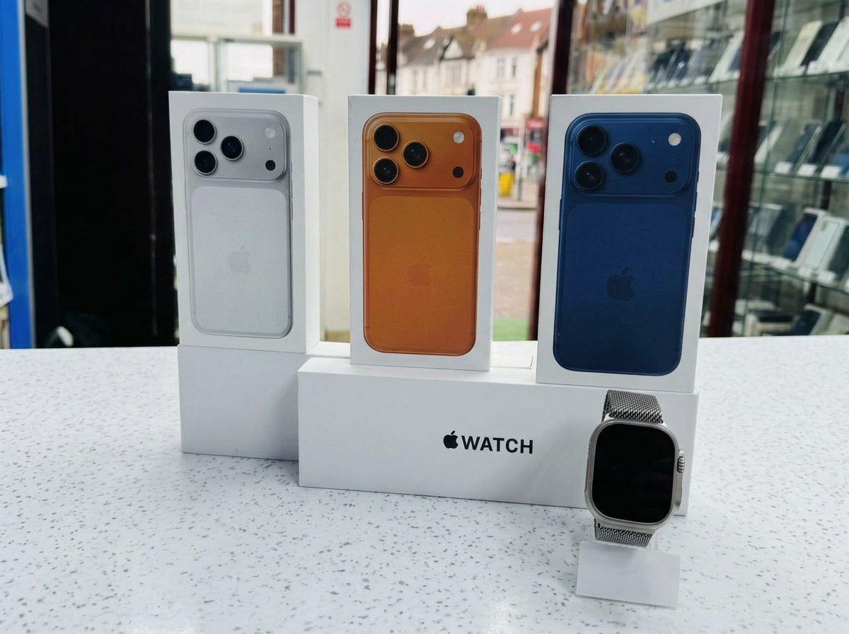 Apple Watches at Elect Tronex Wembley store